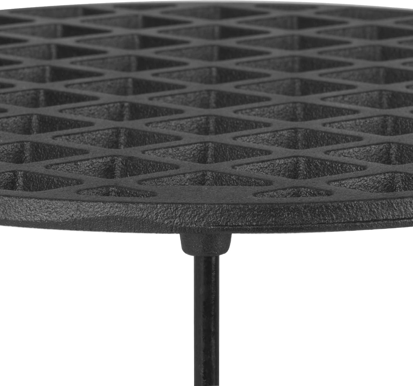 Runder Grillrost mit 3 Beinen, Ø 40 cm