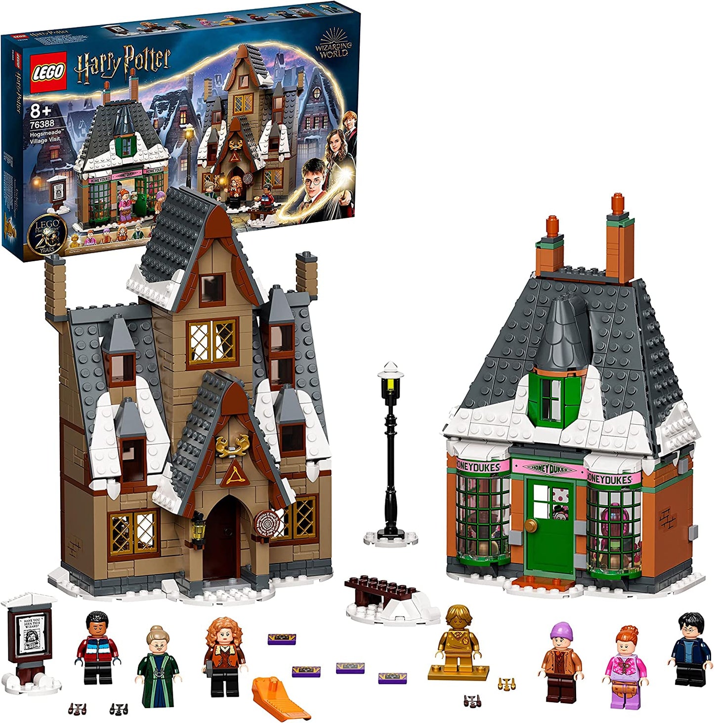 76388 Harry Potter Besuch in Hogsmaede, Konstruktionsspielzeug, Standard Verpackung Single