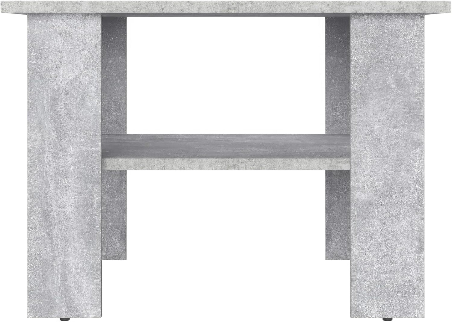 Moderner Beton-Couchtisch (60 x 60 cm), 60 x 60 x 43 cm Beton