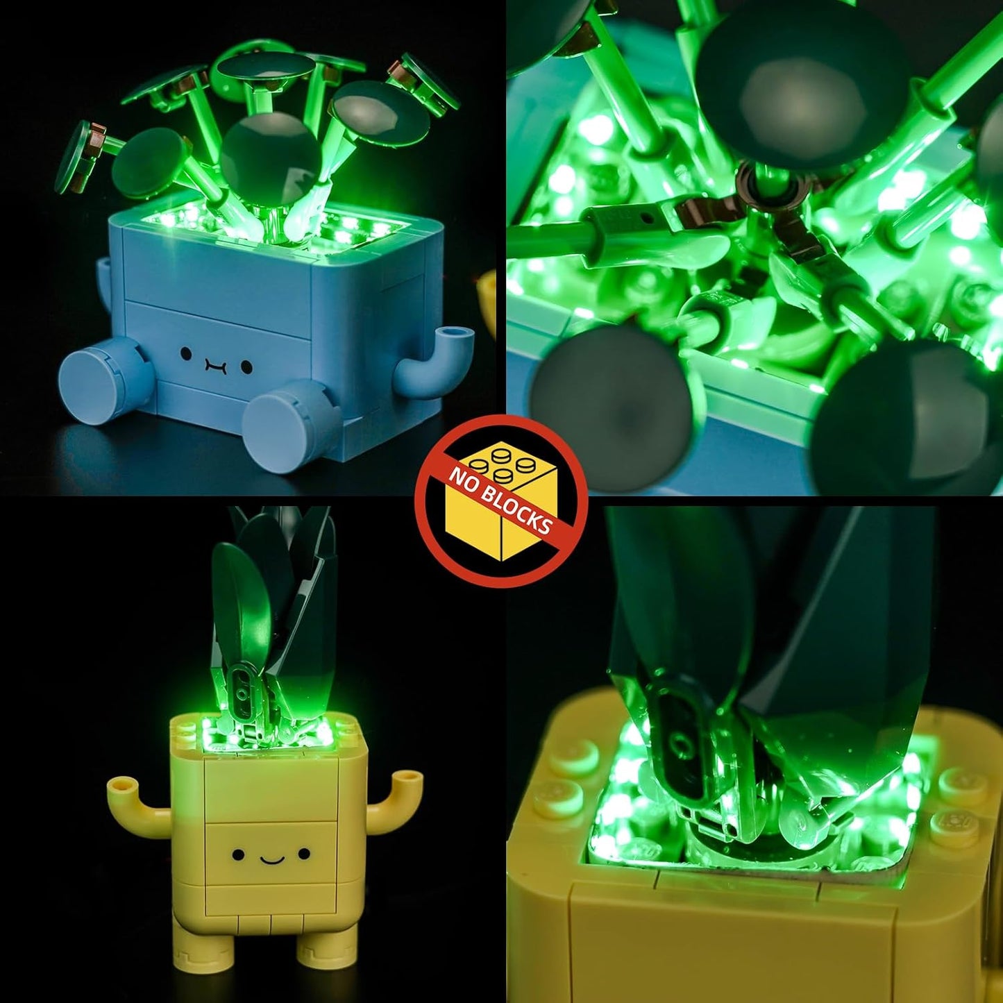 LED Licht Set für LEGO Fröhliche Pflanzen (10349), 10349 Happy Plants
