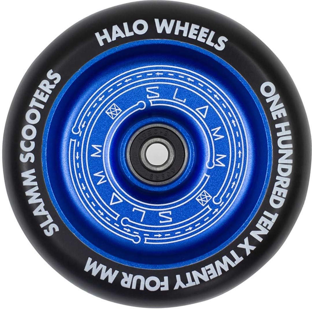 Halo Deep Dish Scooter Rollen, 110 mm Blau (blau)