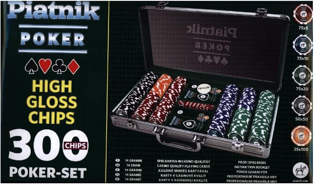 Pokerkoffer 300, Single