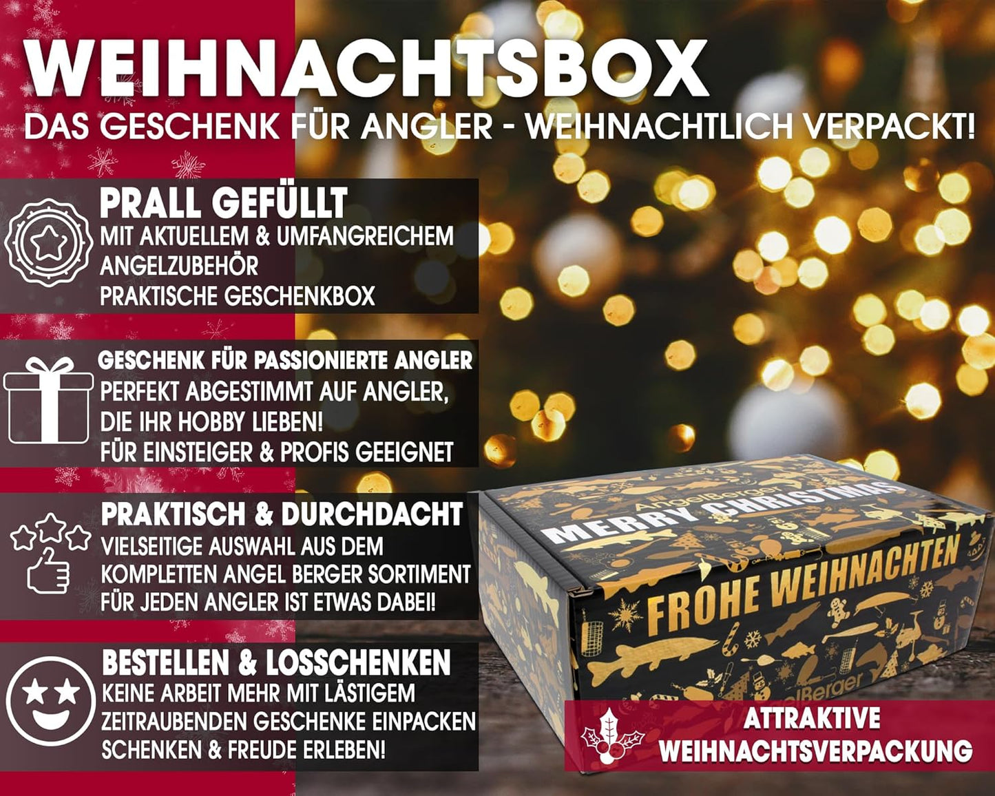 Weihnachtsbox für Angler