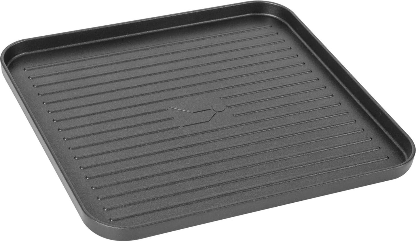 Devil Plancha Ribbed Geriffelte Grillplatte für Gasherde