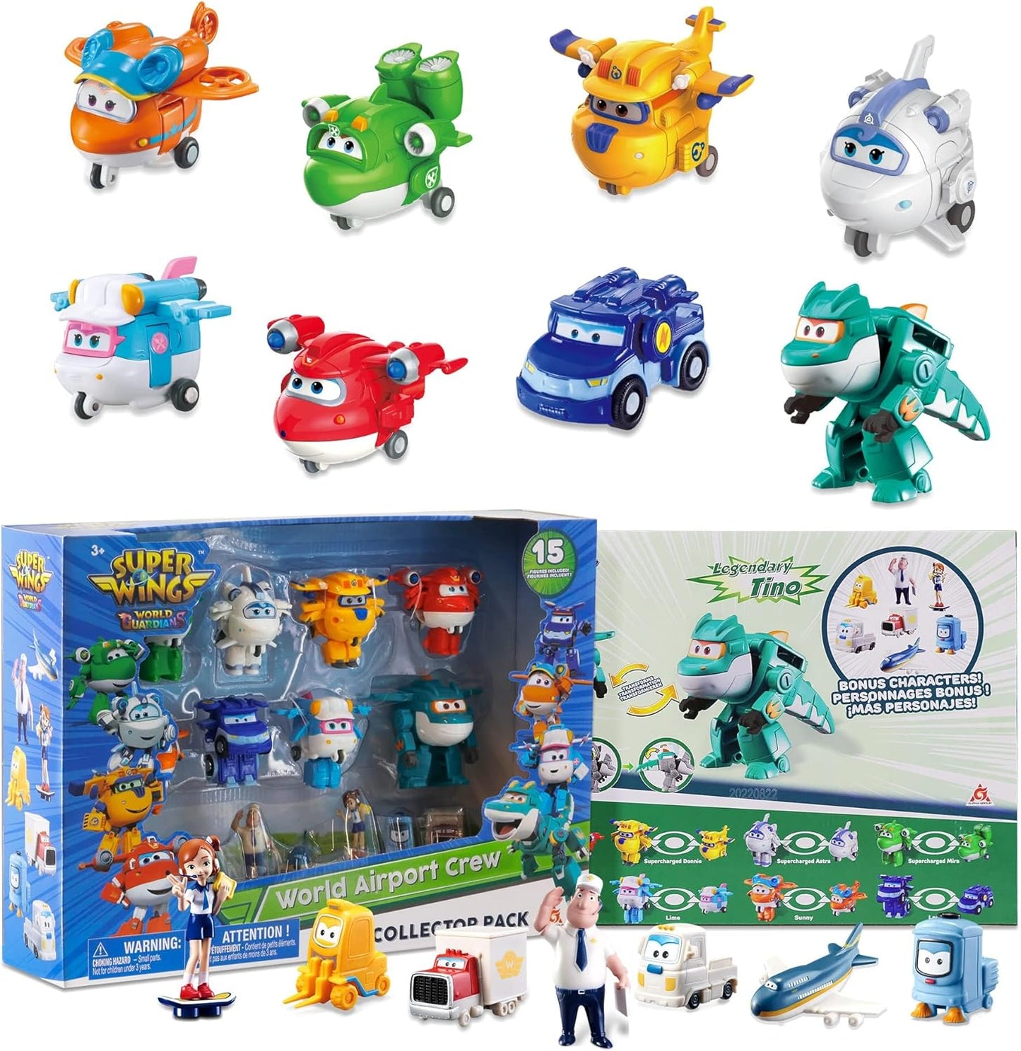 Verwandlungsroboter-Set, S6-15 Pack