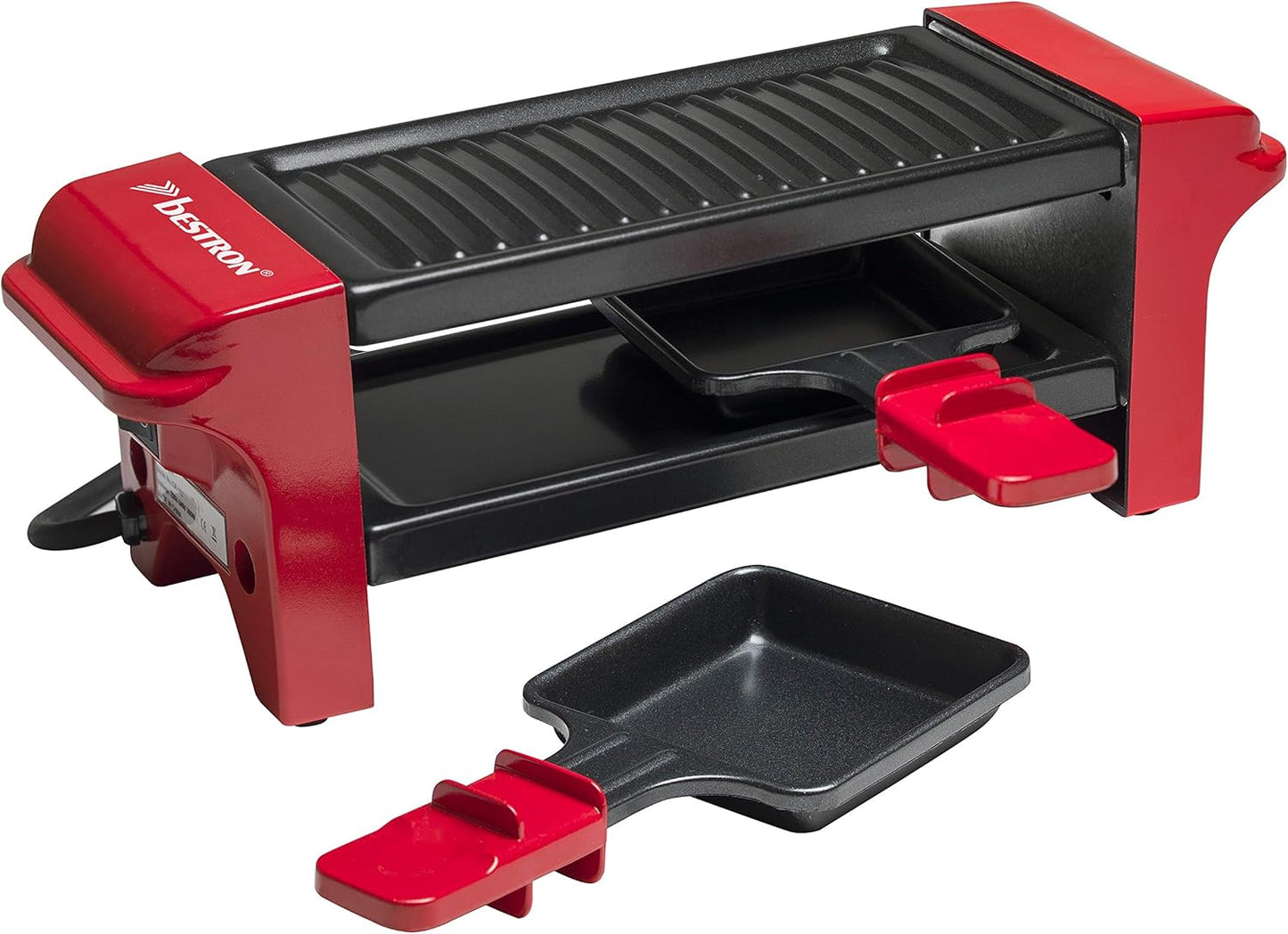 Mini Raclette-Grill, Rot