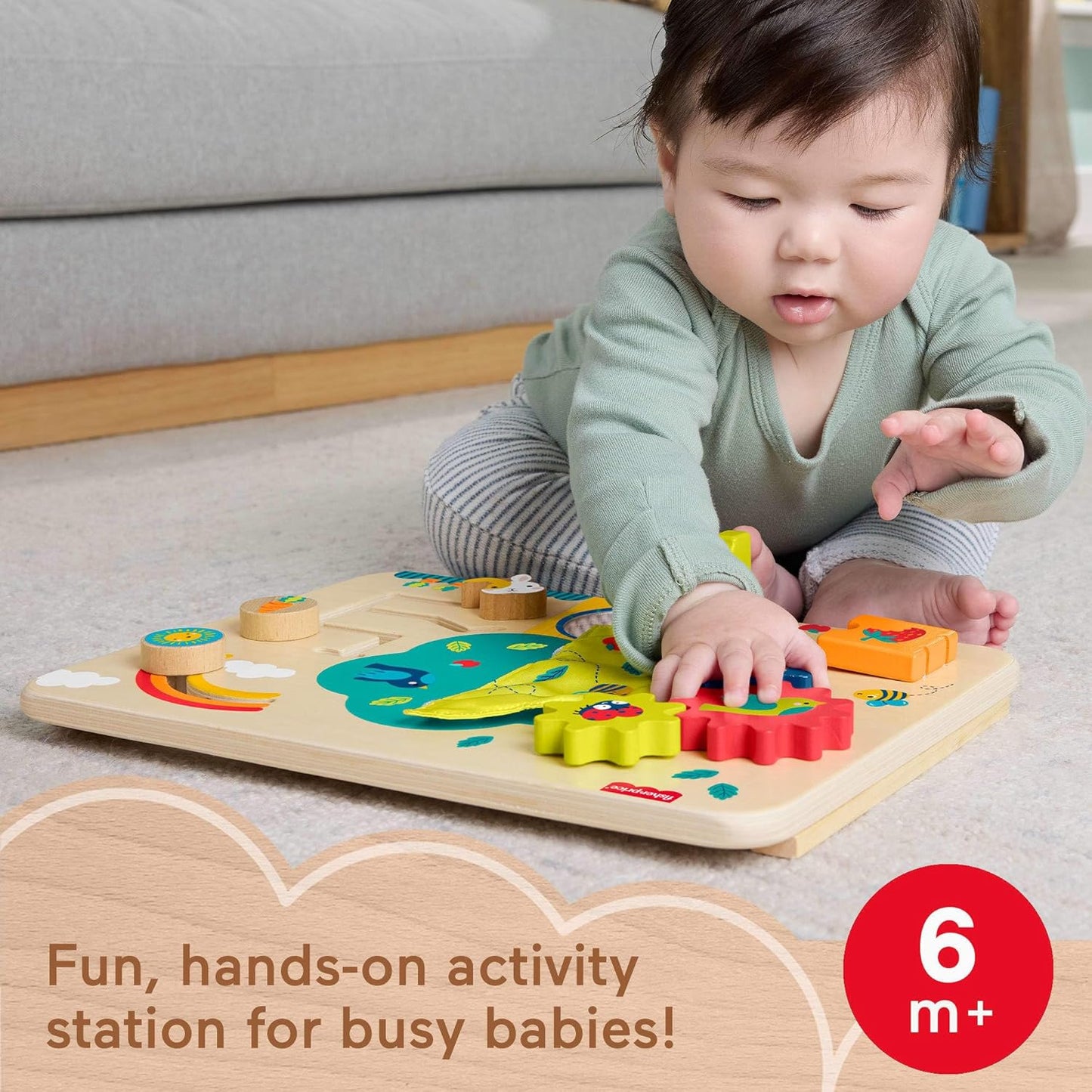 Spielbrett für Babys ab 6 Monaten