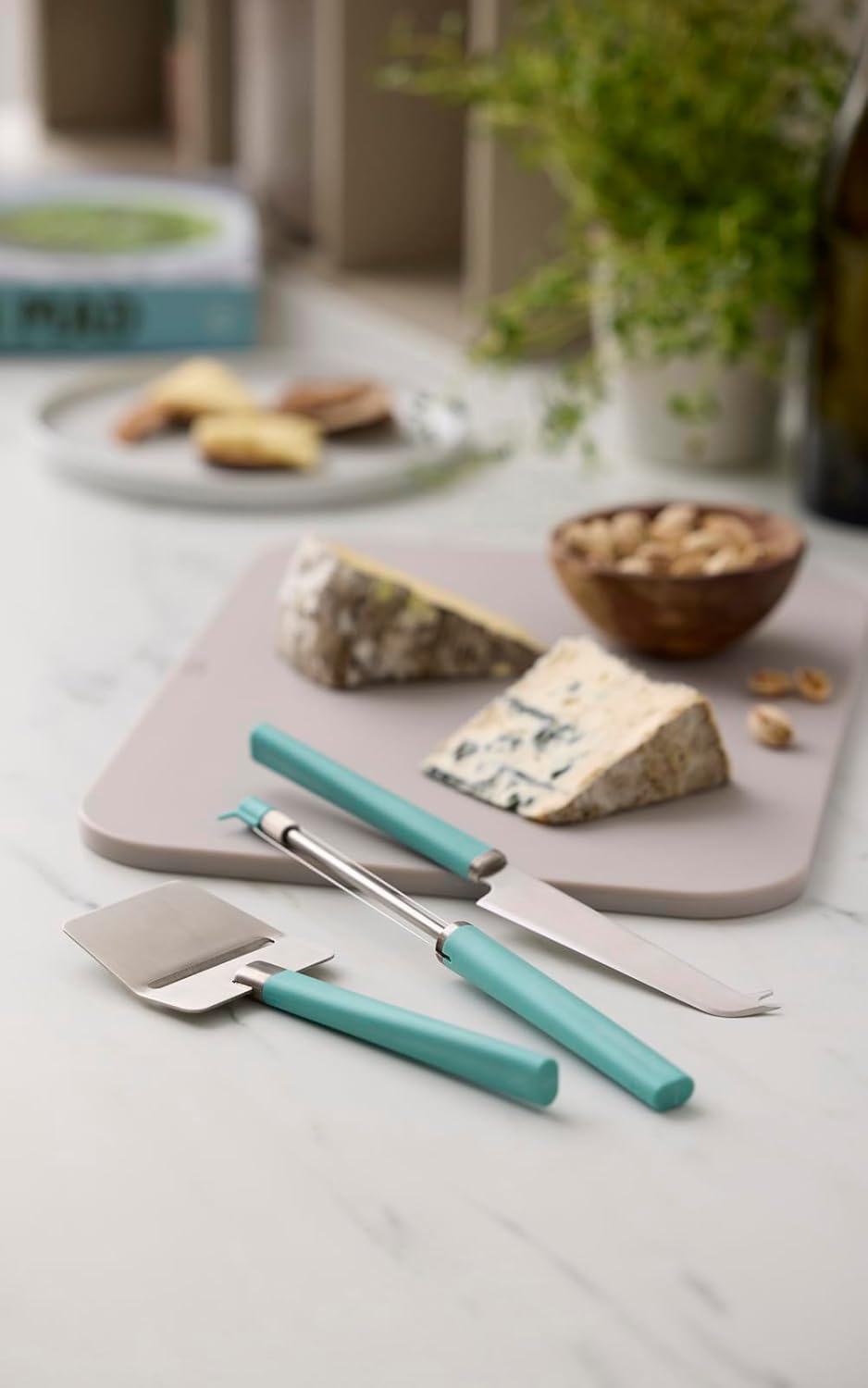 Emma Käse-Set (3-teilig), 27,5 x 18 x 3,5 cm Nordic Green