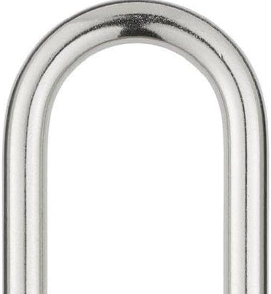 Vorhängeschloss Messing 85/50HB127, gleichschliessend, 50mm, Standardbügel / Höhe 127mm