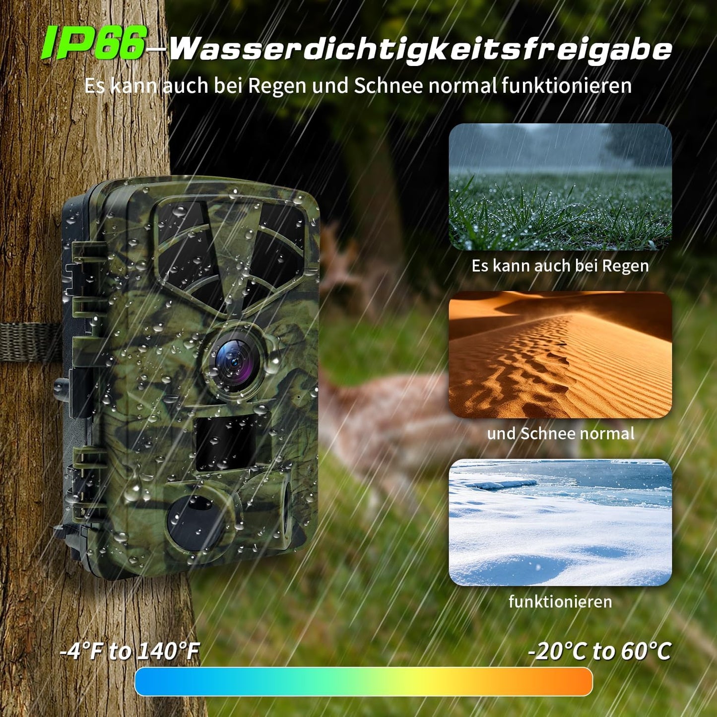 Wildkamera mit Nachtsicht