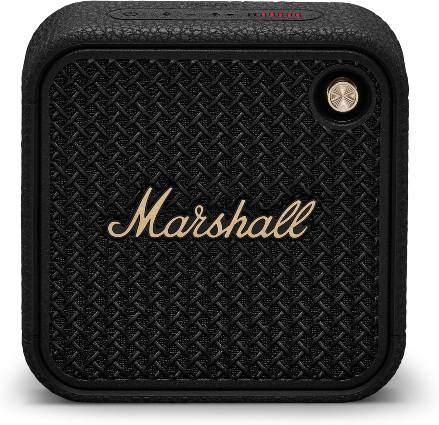 Bluetooth-Lautsprecher Willen II, Black & Brass Willen II