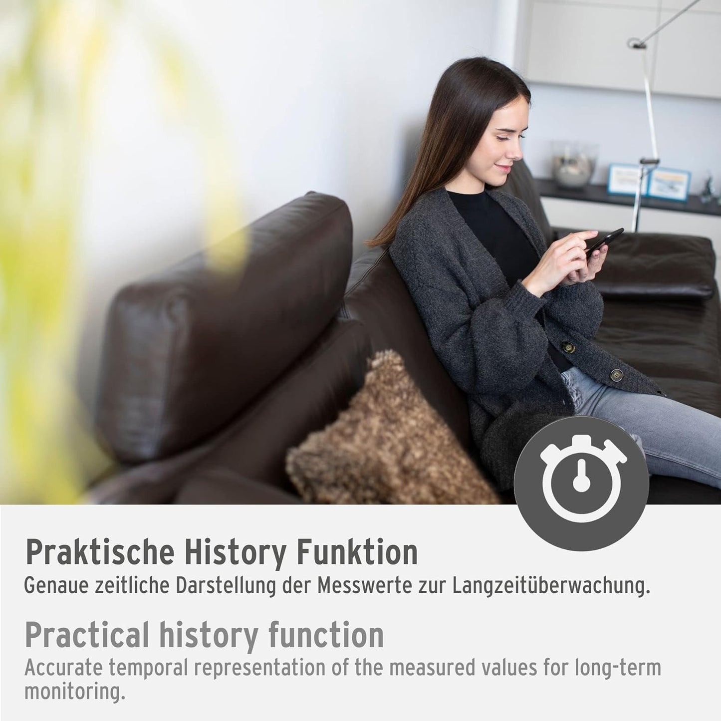 Connect Zigbee TFS CZ 01, Temperatur- und Feuchtigkeitssensor