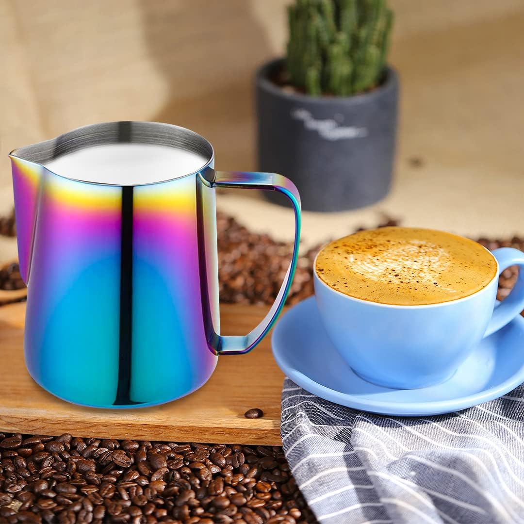 Milchkännchen mit Skala, 350ml, Colorful