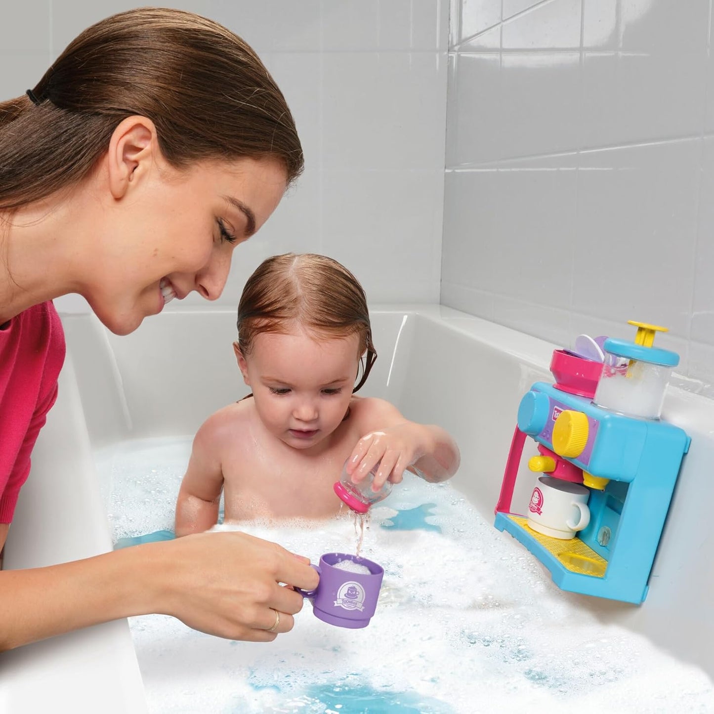 Kaffeemaschinen-Set für Badewanne, Barista-Badezimmer