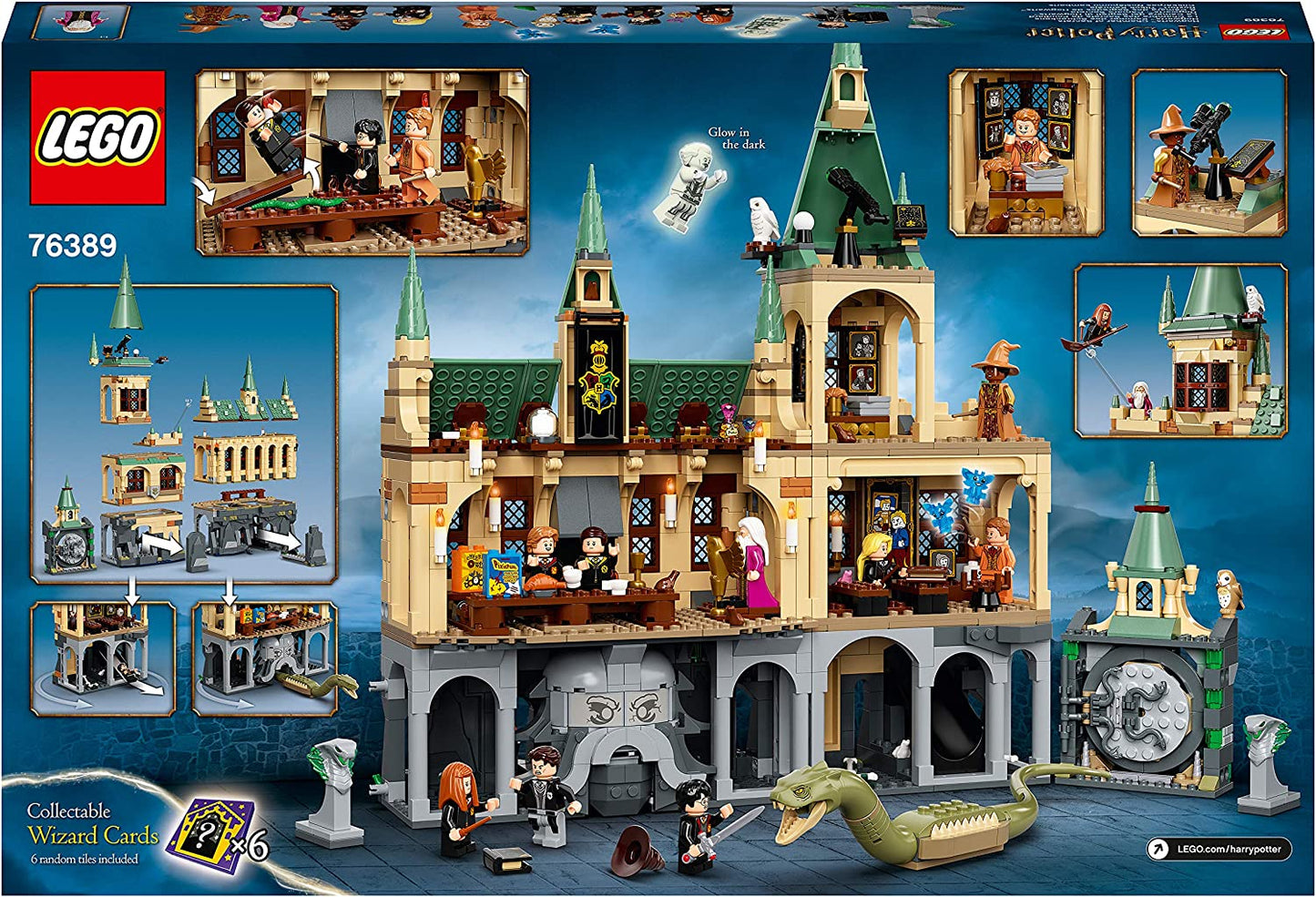 76389 Harry Potter Hogwarts Kammer des Schreckens, Konstruktionsspielzeug, Standard Verpackung Single