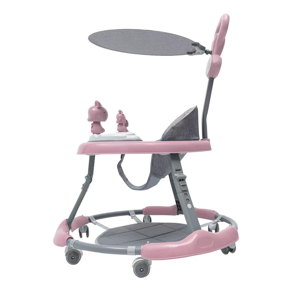 4-in-1 Lauflernhilfe für Babys, verstellbar, faltbar