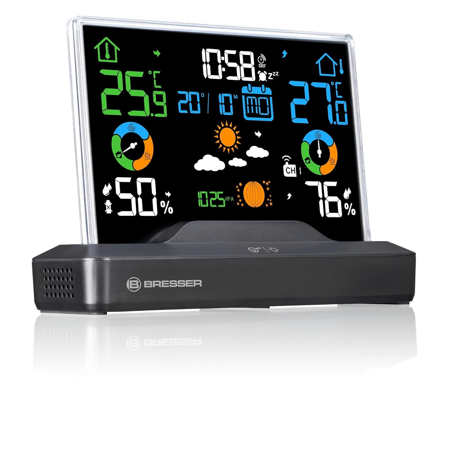 Funk-Farbwetterstation mit Aussensensor