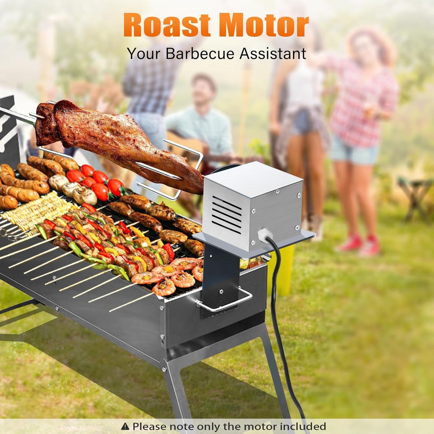 Elektromotor für Grillspiess