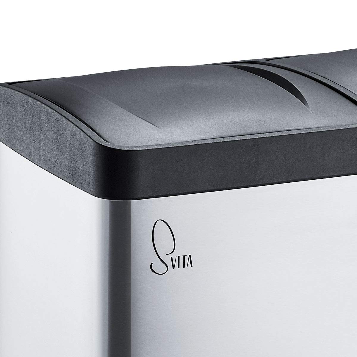 Mülleimer T2X24, Silber