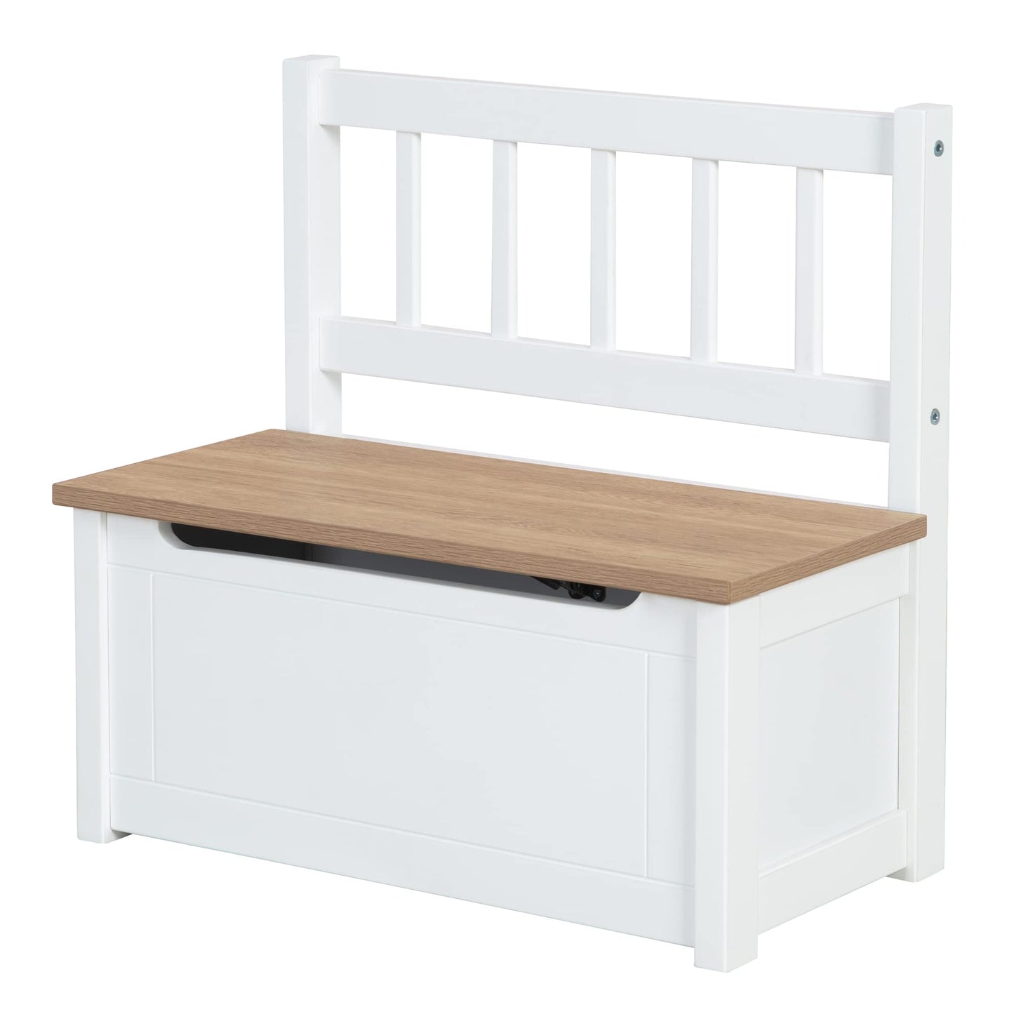 Kindertruhenbank Woody, Weiss