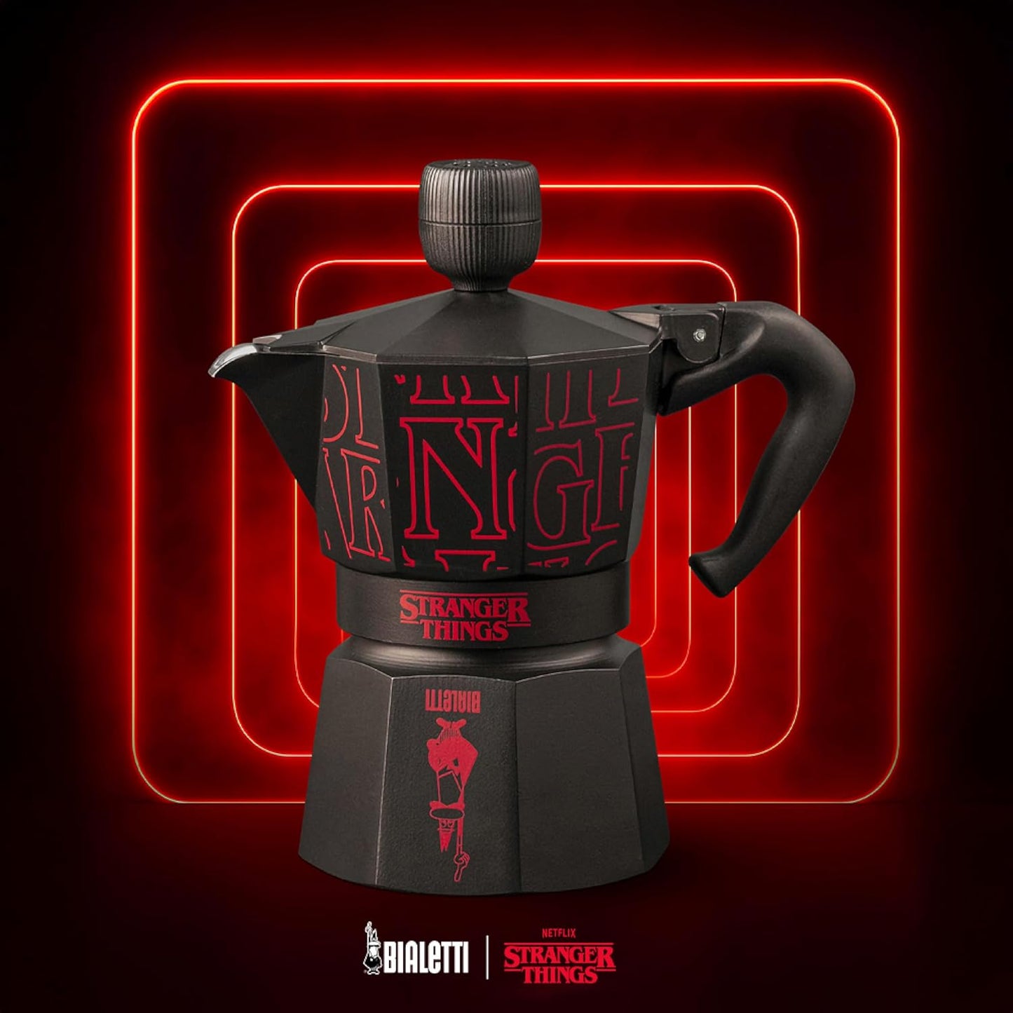 Espressokanne Stranger Things, Moka 3 Tassen