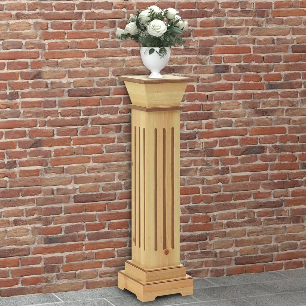 Blumensäule, Holzfarben