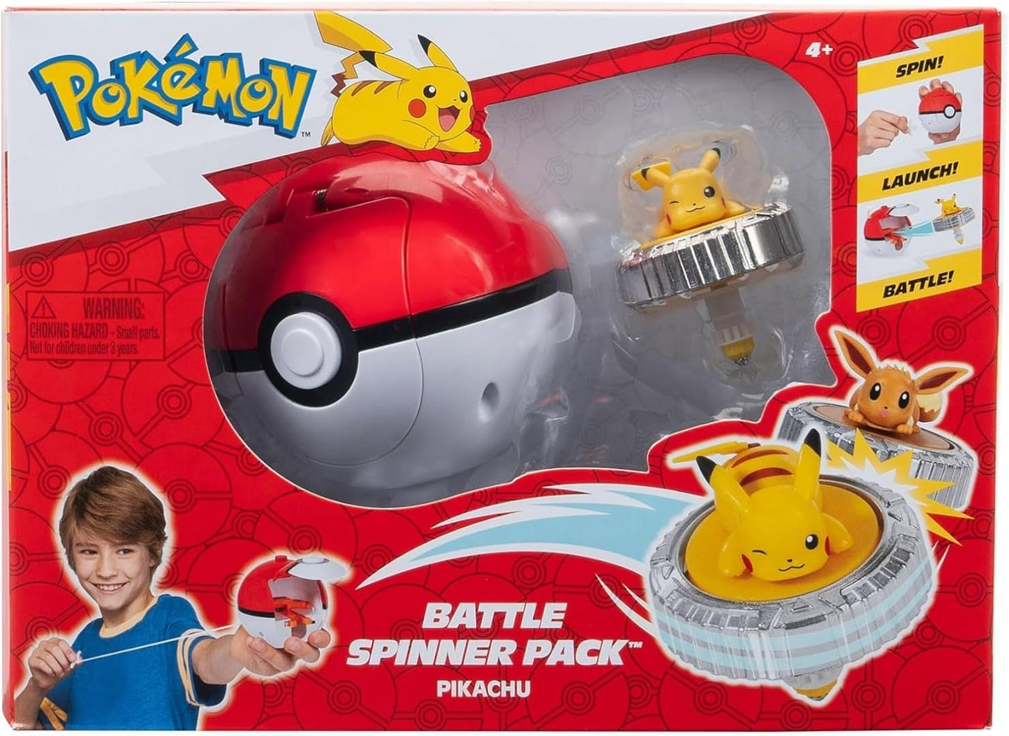 Battle Spinner Spielset - Pikachu, Pikachu