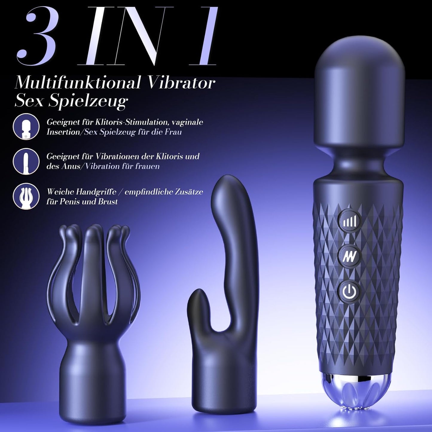 Vibratorenset für Frauen & Paare mit 10 Modi