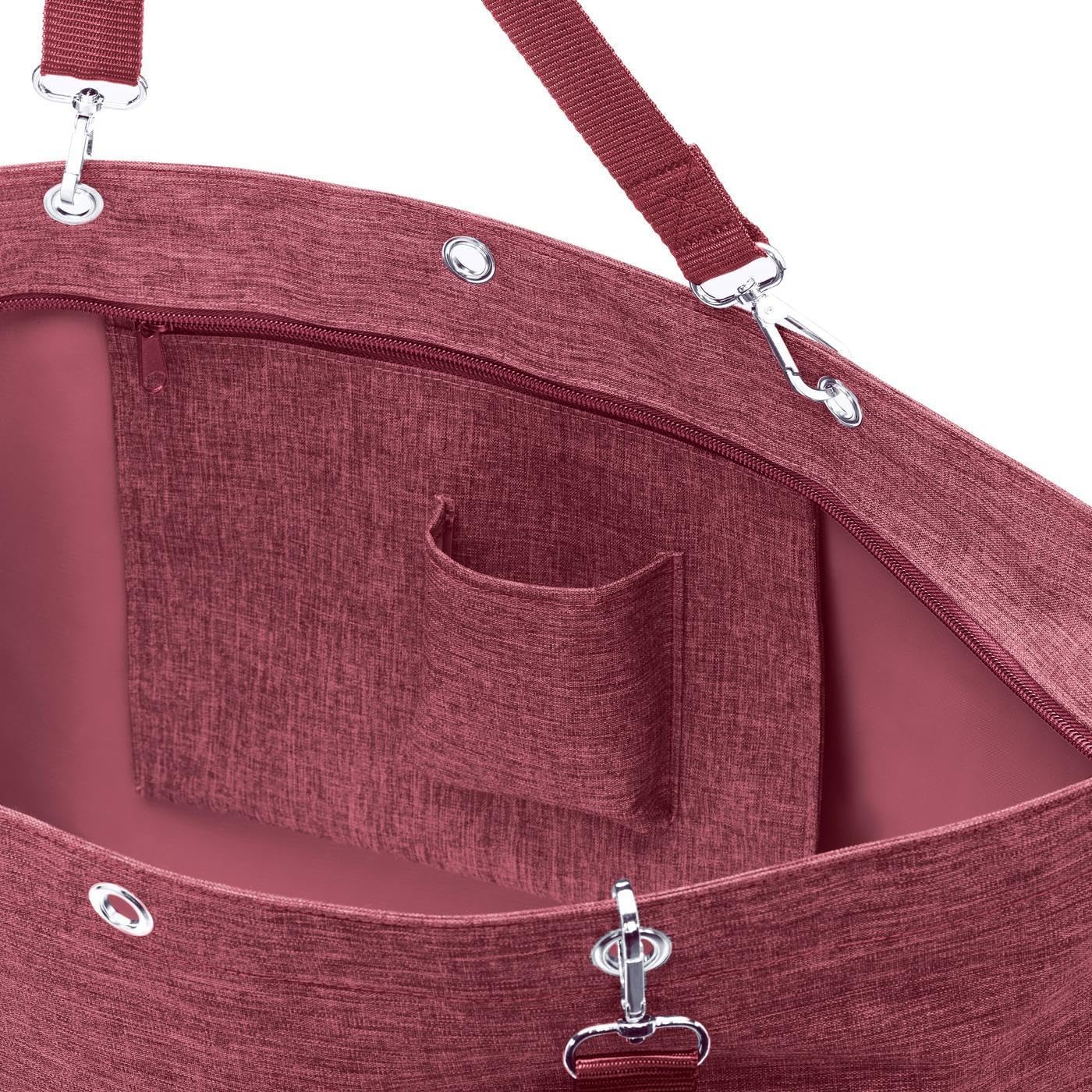 Shopper XL - Twist Maroon, Twist Maroon