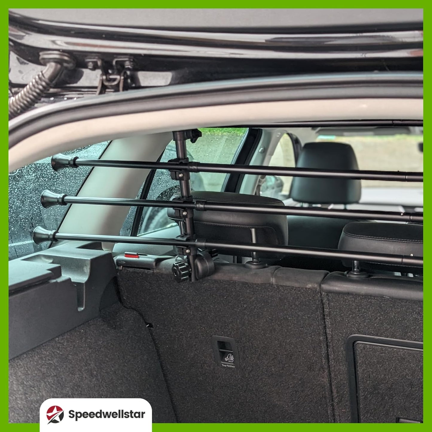 Universal Auto-Hundetrenngitter verstellbar