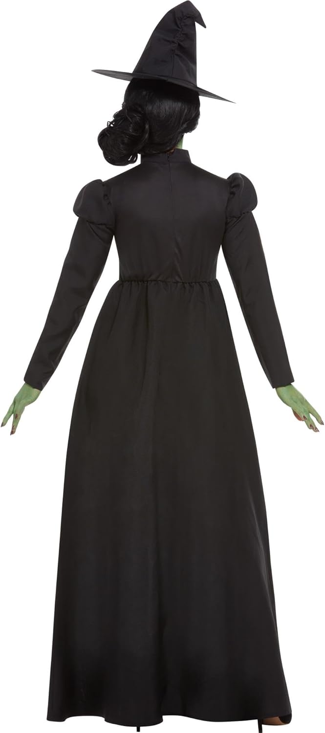 Dunkle Zauberin - Hexenkostüm, X-Small (UK 4-6) Schwarz