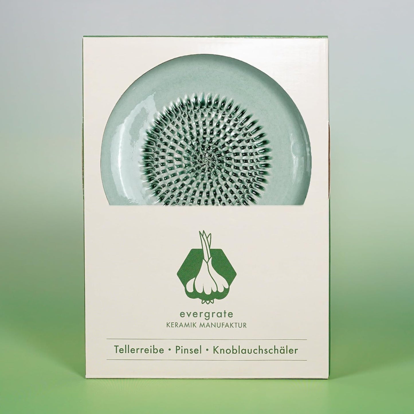 Keramikreibe-Set mit Zubehör, Mint