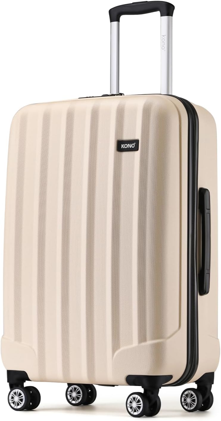 Leichter Reisekoffer, Beige M