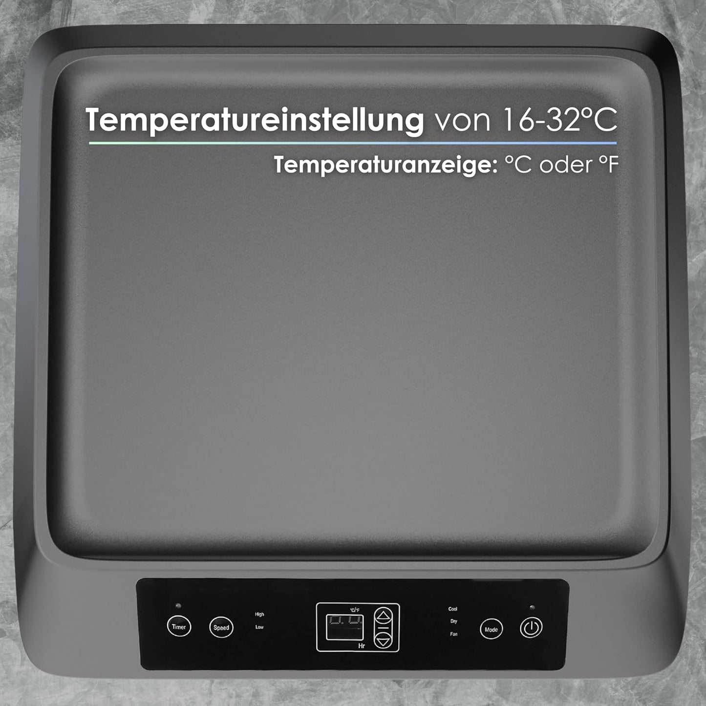 Mobile Klimaanlage 3in1 mit WIFI und Timer