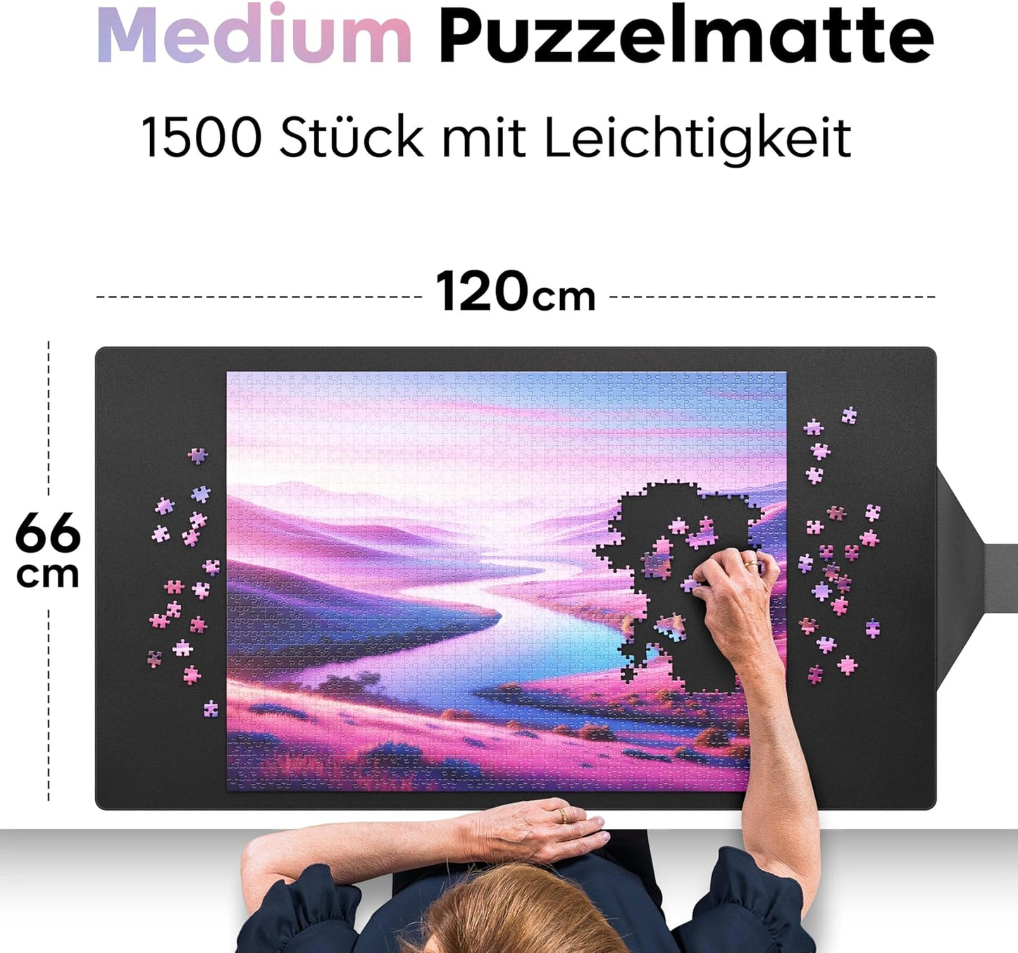 Puzzlematte für bis zu 1500 Teile, Eco 1500