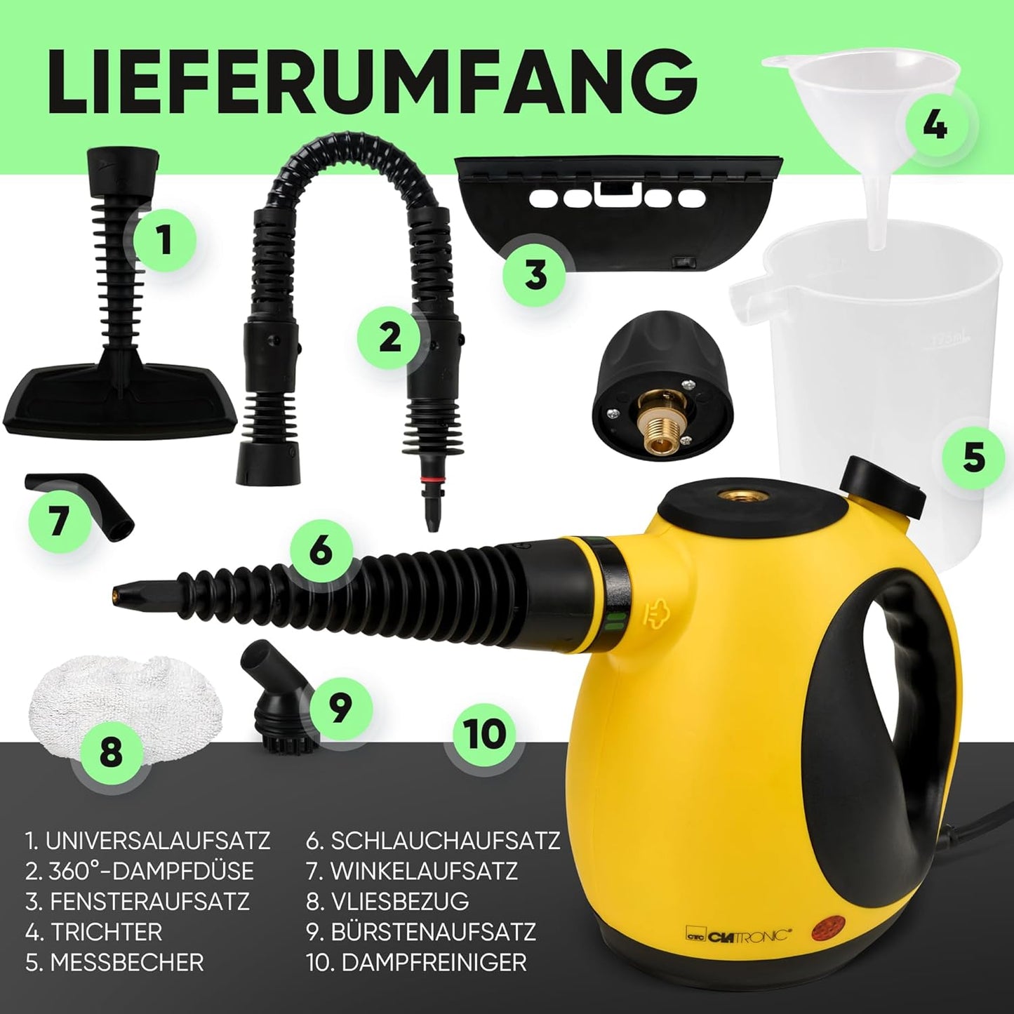 Dampfreiniger DR 3653, Dampfreiniger