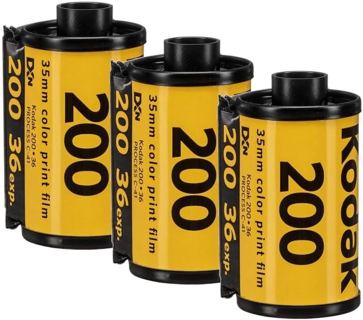 3er-Pack Farbnegativfilm Gold