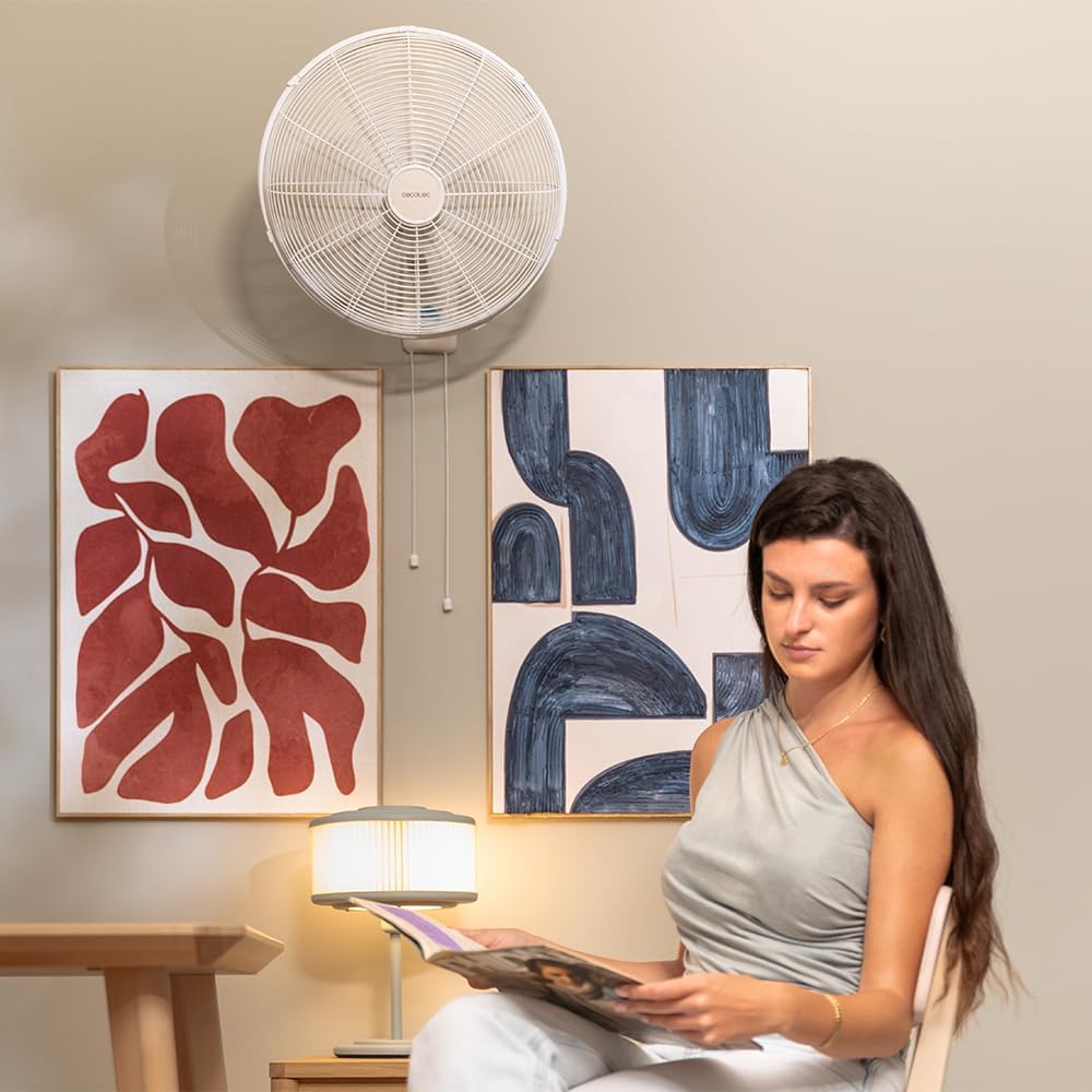 Wandventilator, Manuelle Steuerung Weiss