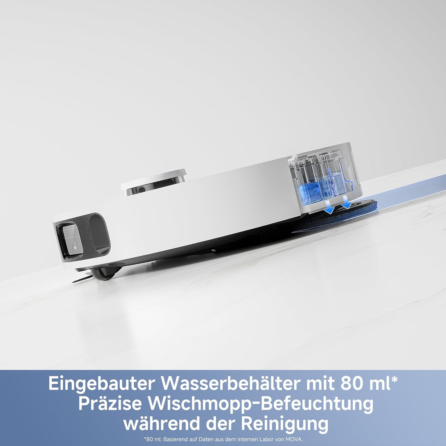 E40 Ultra Saugroboter mit Wischfunktion und Automatik-Station, E40 Ultra