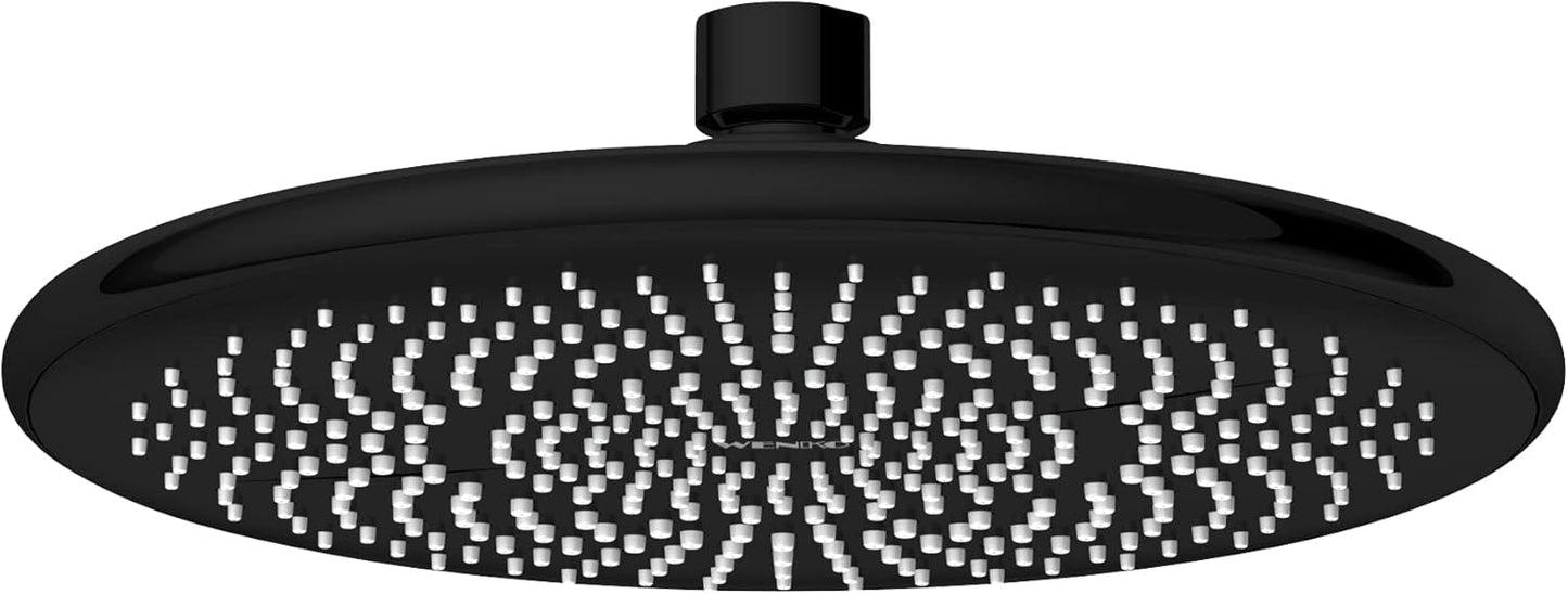 Water Saving Regendusche, Schwarz