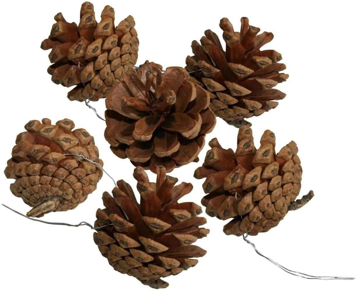 Tannenbaum, 75 cm, Grün-rot-braun+warmweiss