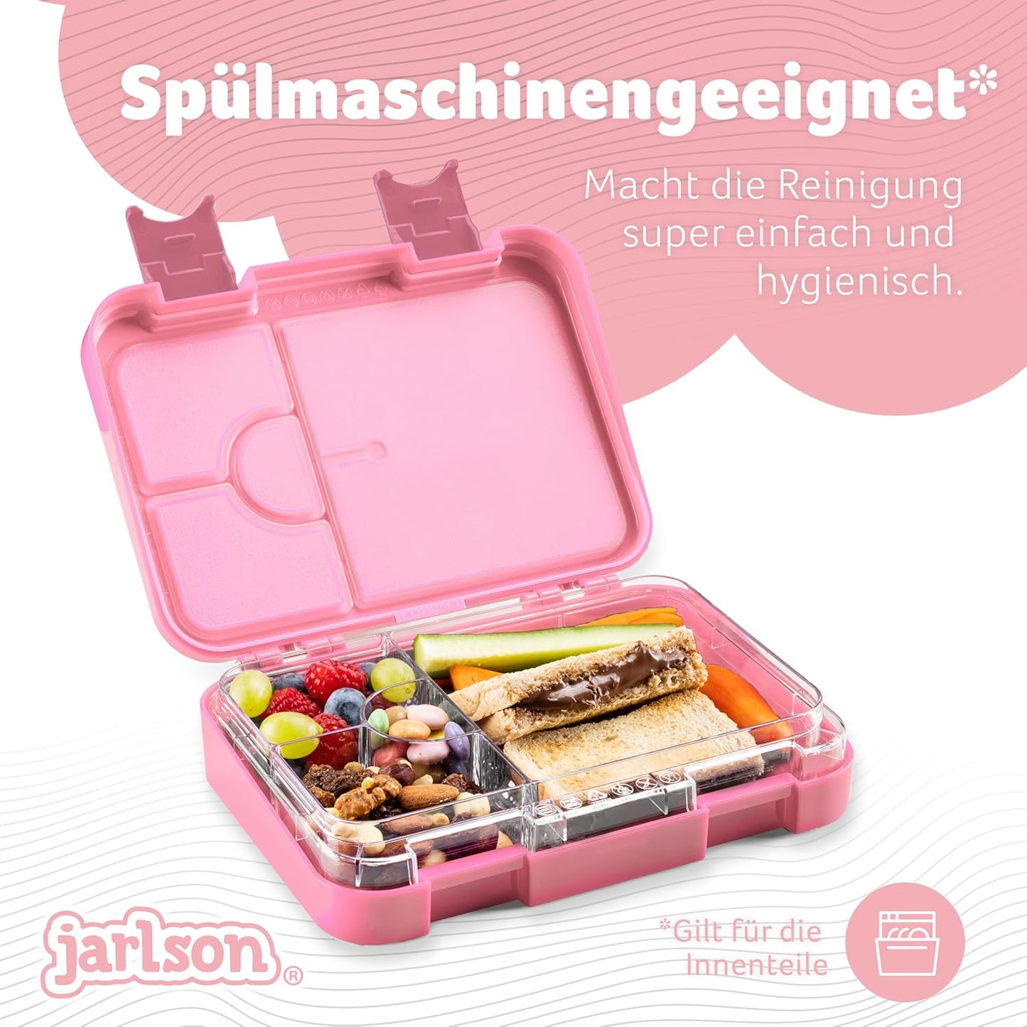 Kinderlunchbox Toni mit 6 Fächern, Katze