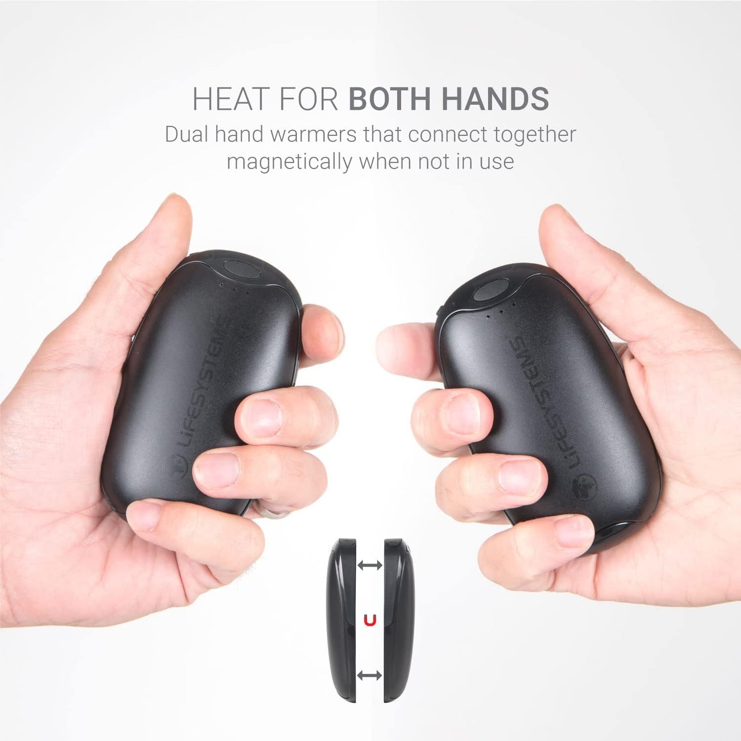 Twin-Pack Dual-Palm Handwärmer, Einzeln