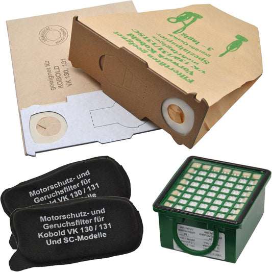 10er Set Staubsaugerbeutel
