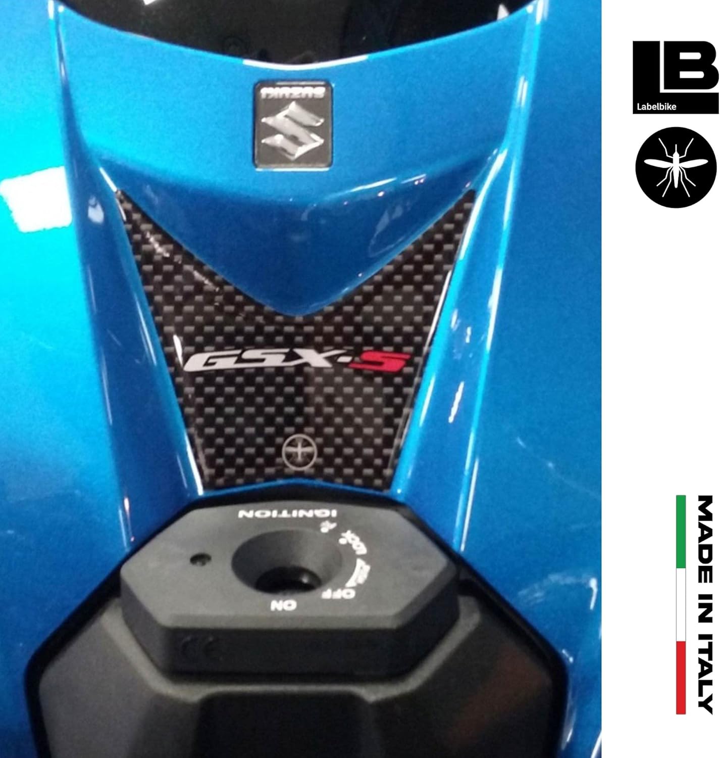 3D Harz Aufkleber-Set für Suzuki GSX-S 750, Aufkleber-Set