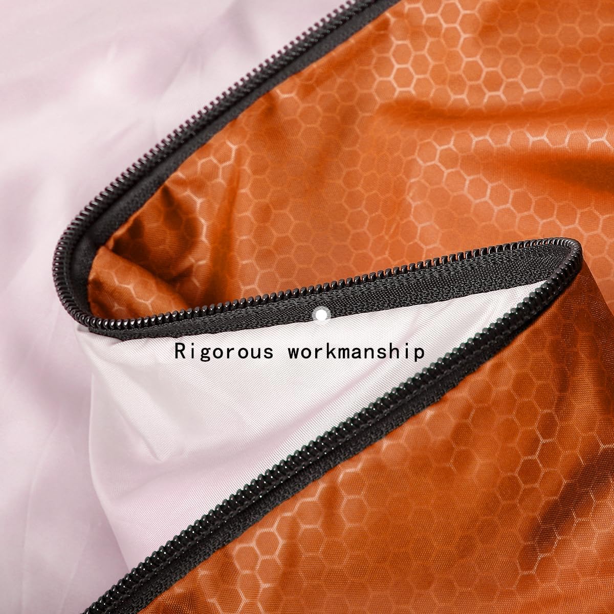 Wasserdichter Schlafsack, orange