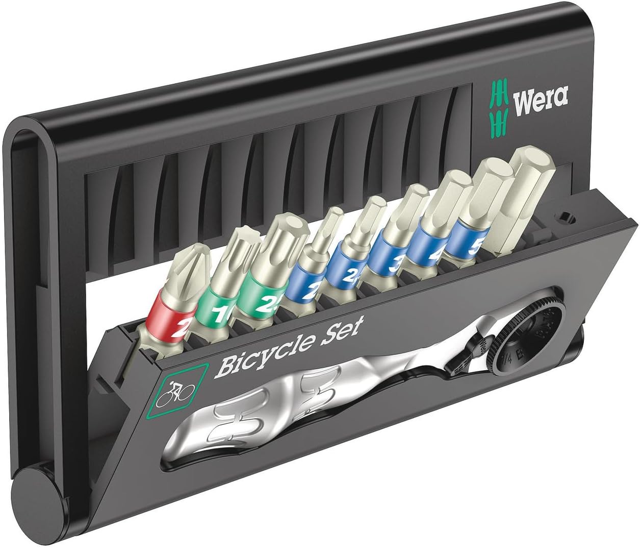 Bicycle Set 9, 1/4 Tool Check mit Mini Knarre Satz, 10-teilig Bicycle Set 9