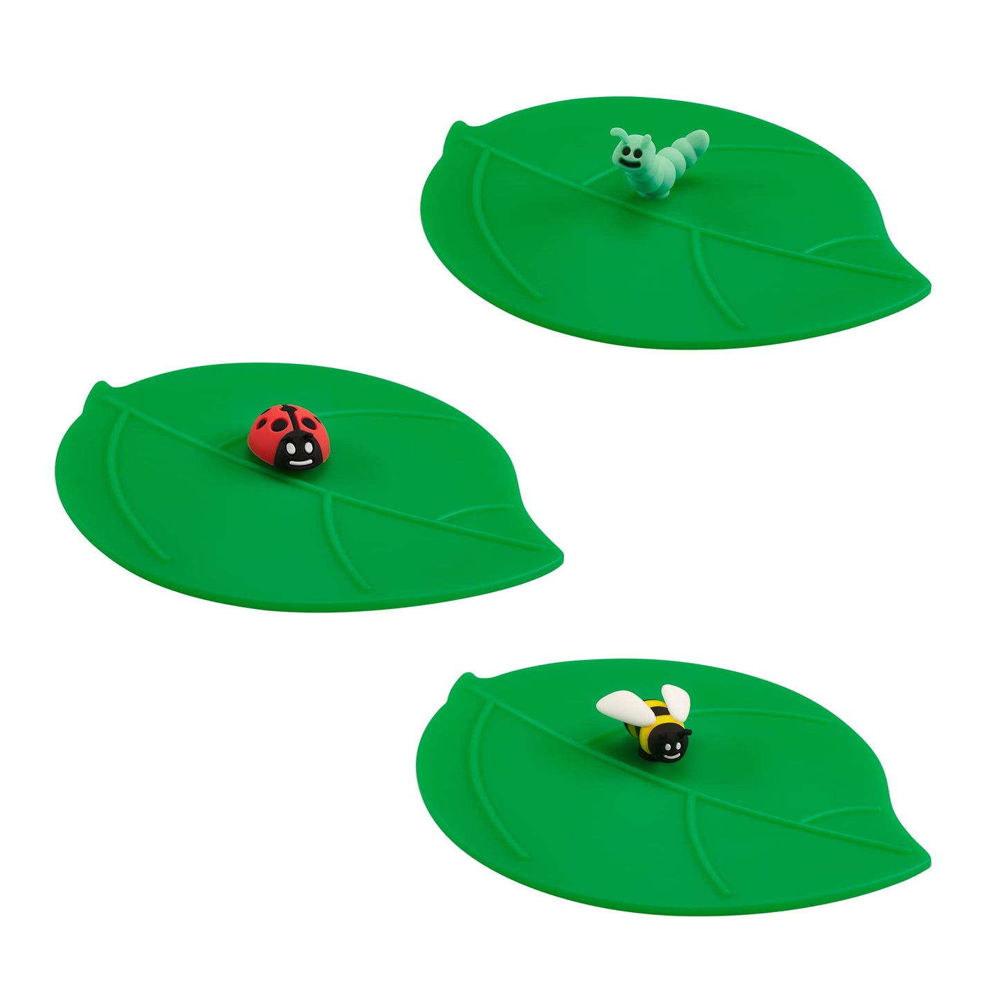 3-teiliges Glasabdeckungen-Set, Garten