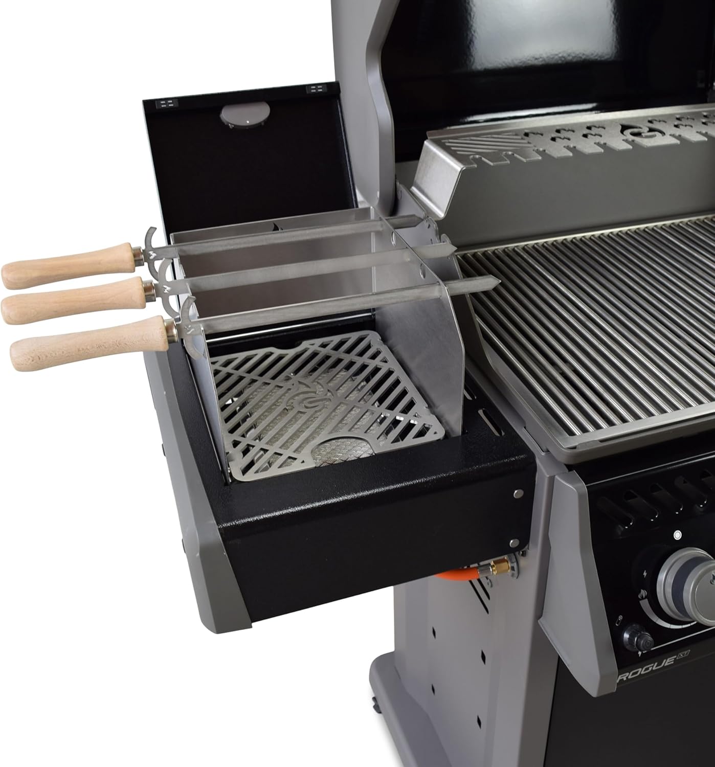BBQ-Drehspiess Set, Grillspiess Set