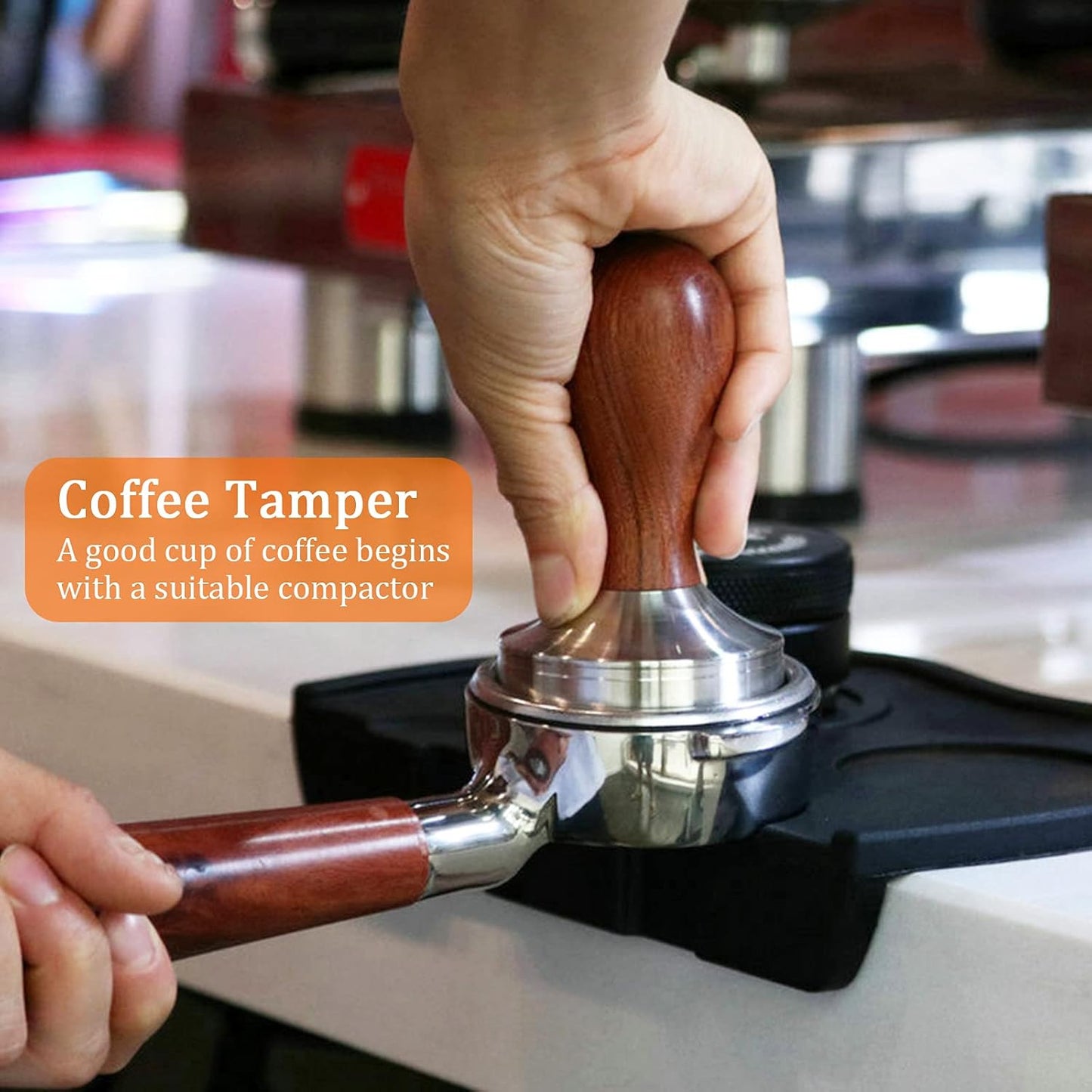 Kaffee-Tamper-Set